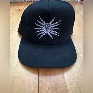 Black Embroidered Smashing Pumpkins Ballcap
